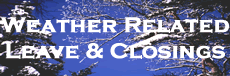 Weather related closings