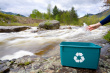 Stream and Recyling Bucket