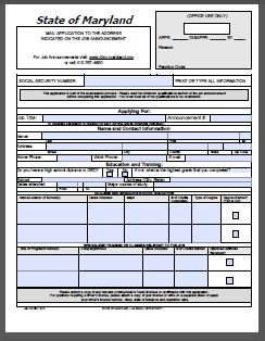 MS-100 Maryland State Application