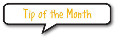Tip of the Month