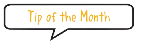Tip of the Month