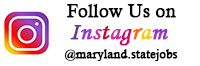 Instagram for MD State Jobs