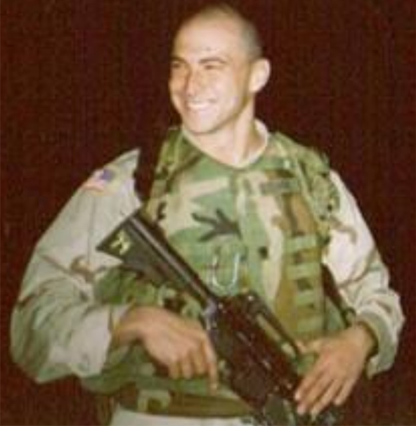 Ross Cohen in Army Uniform